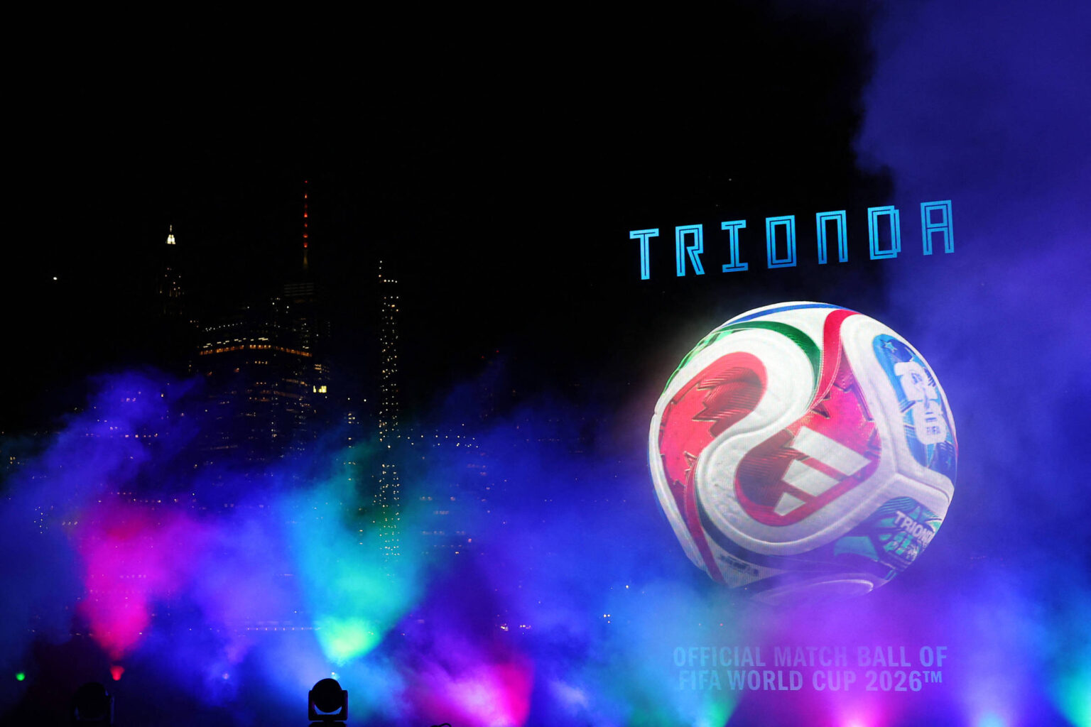 Trionda: a bola da copa do mundo 2026 revelada