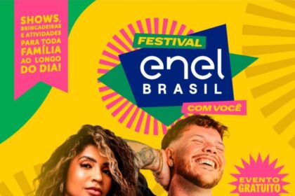 Festival gratuito em Campos reúne centenas de pessoas e revela Mariana cunha ao lado de Ferrugem.