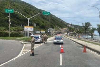 Avenida niemeyer e ciclovia tim maia interditadas por fortes ventos no rio