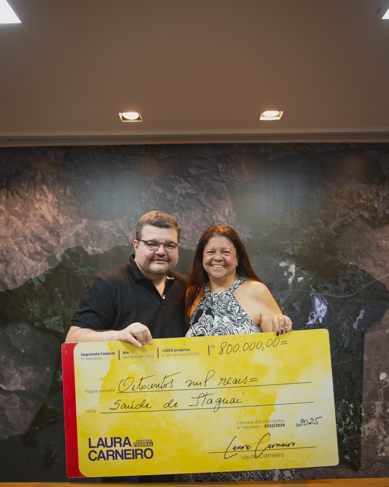 Deputada destina verbas para itaguaí em saúde, assistência social e esporte