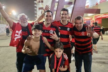 Expedição carioca em lima: comitiva da prefeitura celebra vitória do flamengo