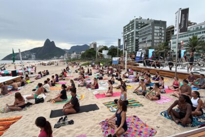 Praia de ipanema ganha maior academia pública do país neste sábado