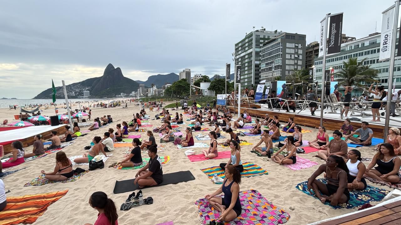 Praia de ipanema ganha maior academia pública do país neste sábado