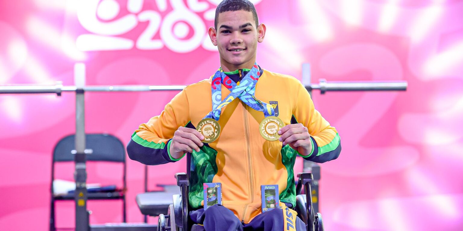 Parapan de jovens: brasil brilha com 12 medalhas e recorde mundial