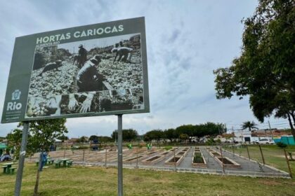 Horta de sepetiba promete seis toneladas de alimentos anuais a partir de 2026