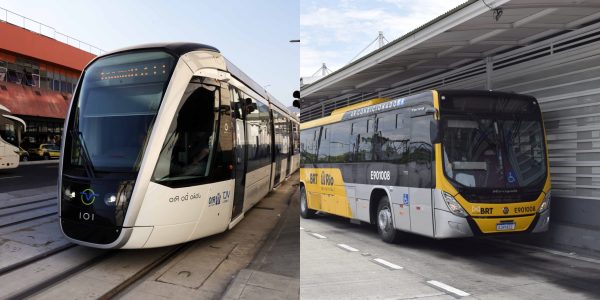 Rio troca brt por vlt, e região metropolitana aposta em modais similares
