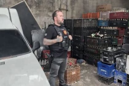 Polícia desmantela esquema de falsificação de bebidas em operação estadual