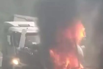 Acidente com carretas interdita a dutra na serra das araras, sentido rio