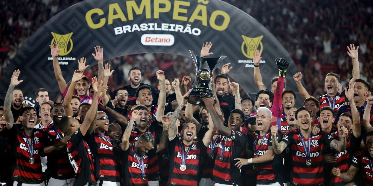 Flamengo vence ceará e conquista o campeonato brasileiro no maracanã