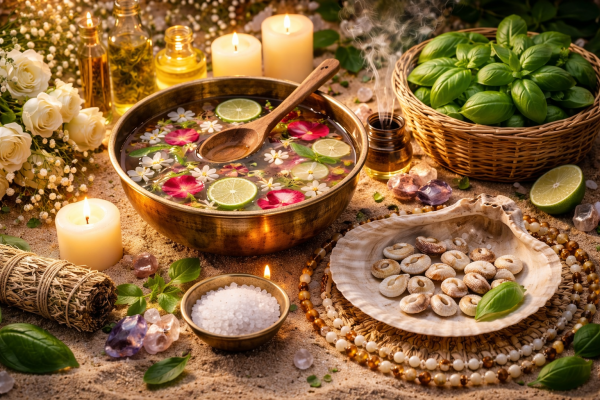 Banhos, cores e rituais: guias energéticos para 2026 e o poder da