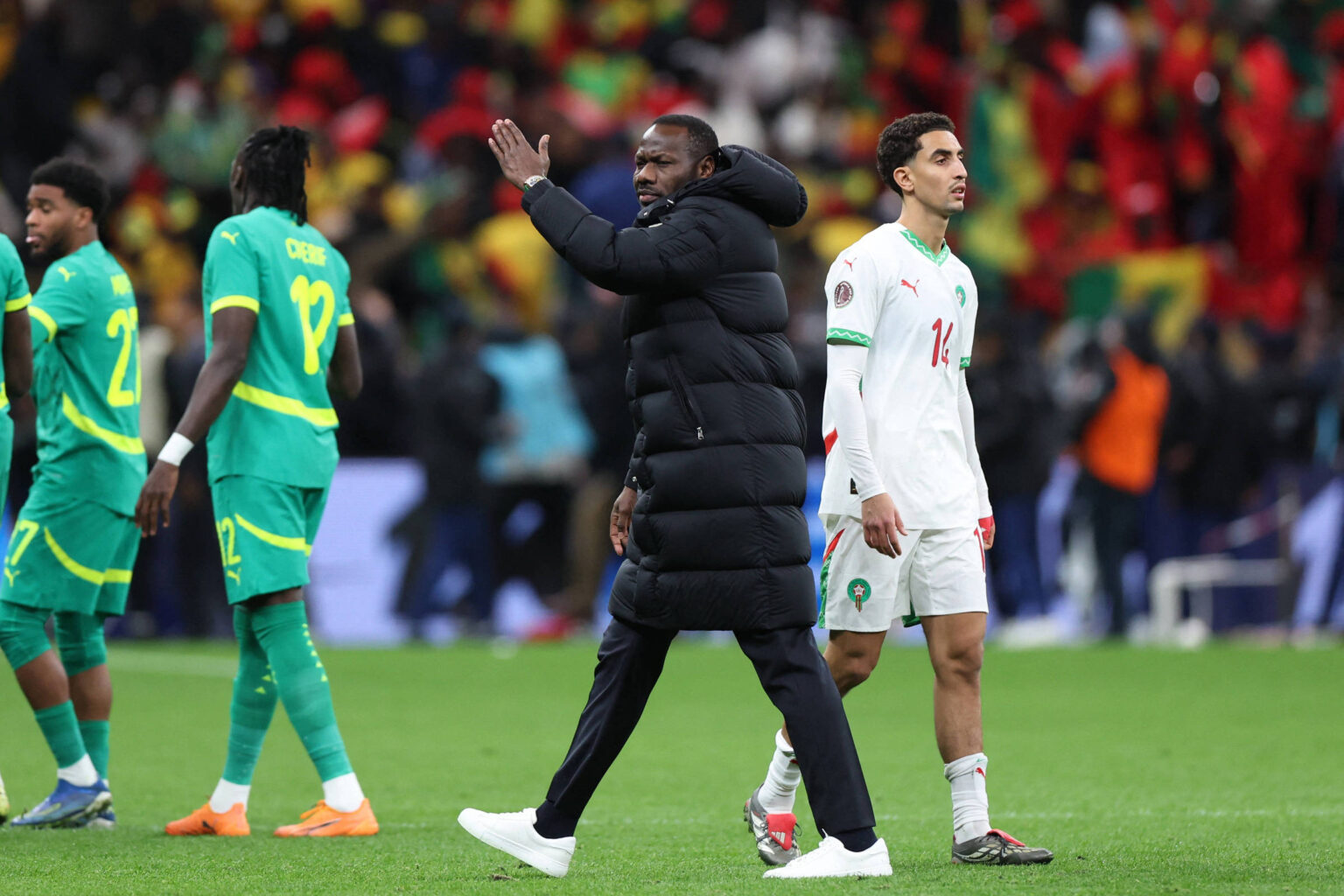 Técnico de Senegal explica saída de campo na final da Copa Africana
