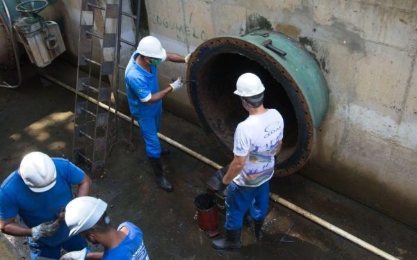Manutenção da Cedae no Tinguá afeta abastecimento em Nova Iguaçu