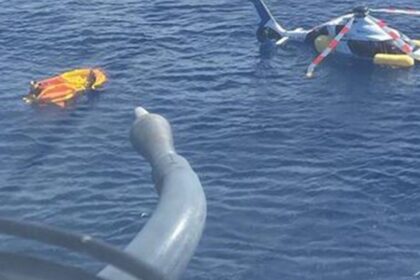 Pouso de emergência de Helicóptero no mar de Cabo Frio mobiliza Marinha