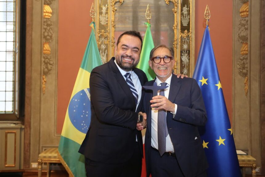 Governador Castro reforça laços entre Rio de Janeiro e Itália em Roma