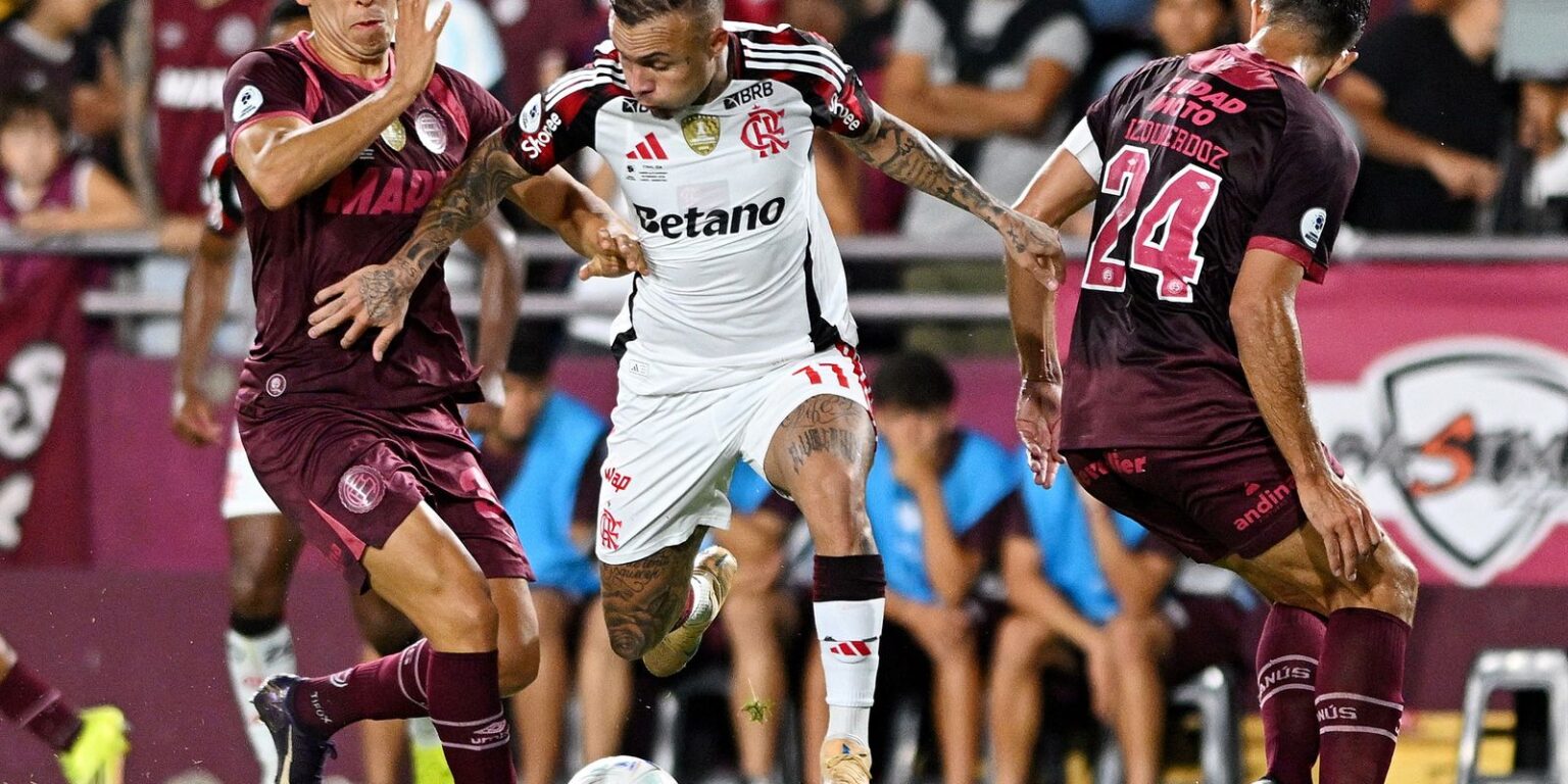 Flamengo perde para Lanús e estreia na Recopa Sul-Americana com revés