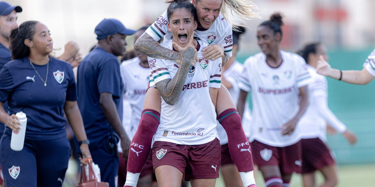 Fluminense supera Vitória Com gol nos acréscimos pelo Brasileirão Feminino