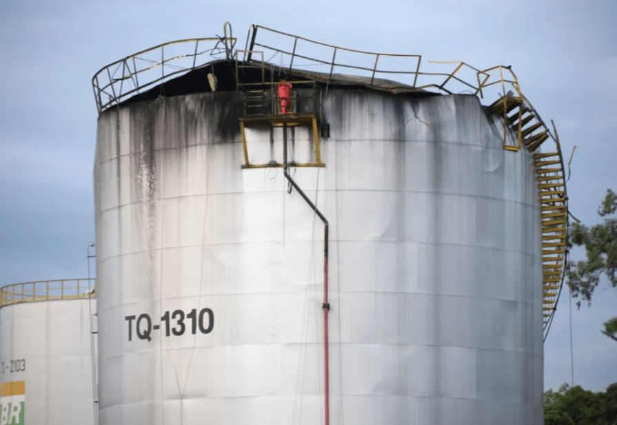 Explosão na base da Vibra em Volta Redonda: moradores evacuados e buscas