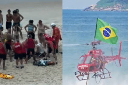 Queda de asa delta em São Conrado: Instrutor morre, mulher ferida