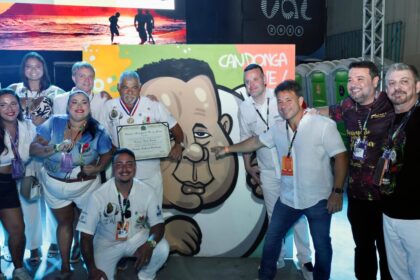 Instituto Cultural Candonga recebe honraria Pedro Ernesto na Sapucaí