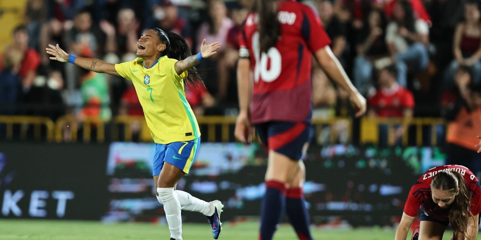 Seleção feminina vence Costa Rica em amistoso inaugural de 2026