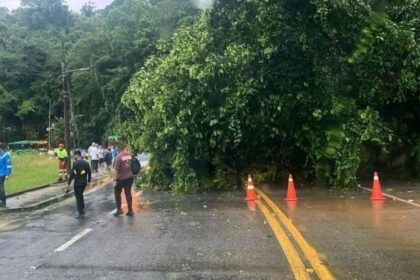 Temporal extremo em Angra dos Reis desaloja centenas após chuva recorde.