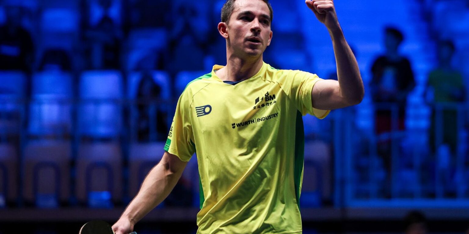 Hugo Calderano alcança vice-liderança mundial e faz história no tênis de mesa