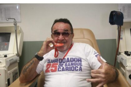 Ilton, o doador universal, encerra três décadas de solidariedade no Hemorio