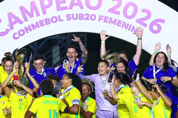 Brasil conquista décimo primeiro título sul-americano feminino sub-20
